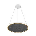 SLV Plaque de feutre ONE 80 / ONE CUBE - ACOUSTICS INLAY rond, mécanique, gris