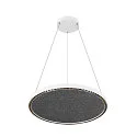 SLV Plaque de feutre ONE 80 / ONE CUBE - ACOUSTICS INLAY rond, mécanique, gris