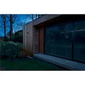 SLV outdoor wall luminaire MODELA UP/DOWN up / down, impact resistant IP65, black matt dimmable