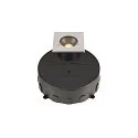 SLV Projecteur encastré DASAR® M angulaire, pivotant, contrôlable par DALI, passable IP67, acier inoxydable gradable