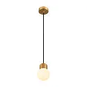 Luminaire à suspension VARYT E14 IP20, laiton