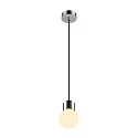 SLV Luminaire à suspension VARYT E14 IP20, chrome