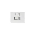 SLV outdoor wall luminaire D-RING S PHASE IP65, black dimmable