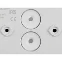 SLV outdoor wall luminaire D-RING M PHASE IP65, white dimmable
