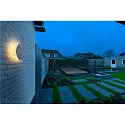 SLV outdoor wall luminaire D-RING M PHASE IP65, white dimmable