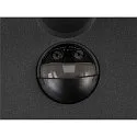 SLV outdoor wall luminaire Q-RING SENSOR with sensor, switchable IP54, black 