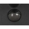 SLV outdoor wall luminaire Q-RING SENSOR with sensor, switchable IP54, black 