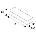 SLV Contrôleur 24V DALI DT8, 5-CH 5 canaux, Sortie de gradation numérique DALI