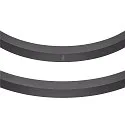 SLV Luminaire à suspension ONE VERTICAL PD IP20, noir gradable