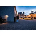 SLV Luminaire mural d’extérieur T-TUBE SINGLE avec capteur GU10 IP44, noir, laqué gradable