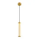 Luminaire à suspension QUIMERA - PHASE CCT Switch, commutable IP20, laiton brossé gradable