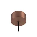 SLV Luminaire à suspension QUIMERA - PHASE CCT Switch, commutable IP20, cuivre gradable