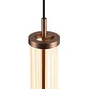SLV Luminaire à suspension QUIMERA - PHASE CCT Switch, commutable IP20, cuivre gradable