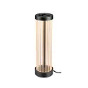 SLV Lampe de table QUIMERA - PHASE cylindrique, CCT Switch, commutable IP20, bronze 