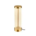 Lampe de table QUIMERA - PHASE cylindrique, CCT Switch, commutable IP20, laiton 