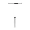 SLV 1- Luminaire à suspension monophasé QUIMERA PHASE cylindrique IP20, noir gradable