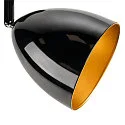1-Projecteur monophasé PARA CONE 14 pivotant, rotatif GU10 IP20, noir, laqué gradable