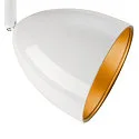SLV 1-Projecteur monophasé PARA CONE 14 pivotant, rotatif GU10 IP20, blanche, laqué gradable