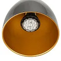SLV 3-phase spot PARA CONE 14 swivelling, rotatable GU10 IP20, black, lacquered dimmable