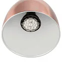 SLV Projecteur triphasé PARA CONE 14 pivotant, rotatif GU10 IP20, cuivre, laqué gradable