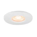 SLV Capot UNIVERSAL DOWNLIGHT IP65 rond, rigide, fermé, étanche à l'air, blanche