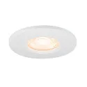 SLV Capot UNIVERSAL DOWNLIGHT IP65 rond, rigide, fermé, étanche à l'air, blanche