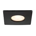 Capot UNIVERSAL DOWNLIGHT IP65 angulaire, rigide, fermé, étanche à l'air, noir