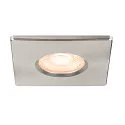SLV Capot UNIVERSAL DOWNLIGHT IP65 angulaire, rigide, fermé, étanche à l'air, chrome
