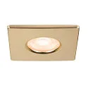 SLV Capot UNIVERSAL DOWNLIGHT IP65 angulaire, rigide, fermé, étanche à l'air, or mat