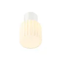 SLV Luminaire de plafond VARYT sans abat-jour E14 IP44, blanche gradable