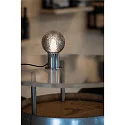 SLV table lamp VARYT round, without shade E14, black dimmable