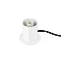 Lampe de table VARYT rond, sans abat-jour E14, blanche gradable