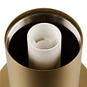 SLV Lampe de table VARYT rond, sans abat-jour E14, laiton gradable