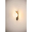 SLV wall luminaire SUN - PHASE round G9 IP20, black dimmable