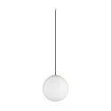 SLV Luminaire à suspension SUN 30 avec câble ouvert, en forme de boule E27 IP20, gradable