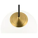 SLV Luminaire à suspension SUN 20 avec câble ouvert, en forme de boule E27 IP20, gradable
