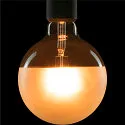 Lampe LED GLOBE 125 HALF MOON - PHASE G125 terne E27 6,5W 650lm 2700K 330° CRI 90-100 gradable