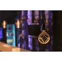 Segula LED lamp GLOBE 125 2X SLANTING SOFT CURVE - SMOKEY - PHASE G125 matt E27 8W 400lm 1900K 330° CRI 90-100 dimmable