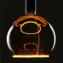 Lampe LED FLOATING GLOBE 200 - SMOKEY BLACK- PHASE G200 terne E27 6W 300lm 1900K 330° gradable