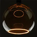 Lampe LED FLOATING GLOBE 300 - SMOKEY BLACK- PHASE terne E27 8W 350lm 1900K 330° gradable