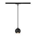 1-phase pendant luminaire LIGHT EYE® 90 GU10 IP20, black dimmable