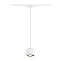 SLV 1- Luminaire à suspension monophasé LIGHT EYE® 90 GU10 IP20, blanche gradable