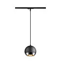 SLV 1- Luminaire à suspension monophasé LIGHT EYE® 150 GU10 IP20, noir gradable
