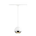 SLV 1- Luminaire à suspension monophasé LIGHT EYE® 150 GU10 IP20, blanche gradable