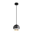 SLV Luminaire à suspension LIGHT EYE® 150 GU10 IP20, noir gradable