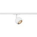 SLV 1-Projecteur monophasé LIGHT EYE® 90 pivotant, rotatif GU10 IP20, blanche gradable