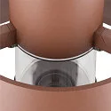 Luminaire en forme de borne PHOTONI CYL POLE 45 cylindrique, résistant aux chocs E27 IP65