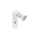 SLV Applique et plafonnier PURI 2.0 BASIC SWITCH rond, avec interrupteur GU10 IP20, blanche gradable