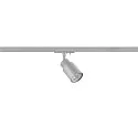 SLV 1-phase spot PURI 2.0 - TUBE cylindrical, adjustable GU10 IP20, grey dimmable