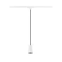 SLV 1- Luminaire à suspension monophasé PURI 2.0 - CONE conique GU10 IP20, blanche gradable